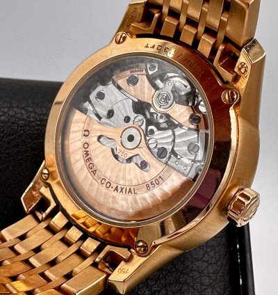 Omega De Ville Co-axial Red Gold Co-axial 18k Rose Gold Chronometer 431 50 41 21 02 001