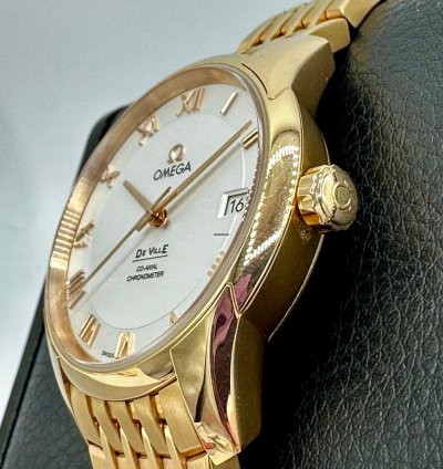 Omega De Ville Co-axial Red Gold Co-axial 18k Rose Gold Chronometer 431 50 41 21 02 001