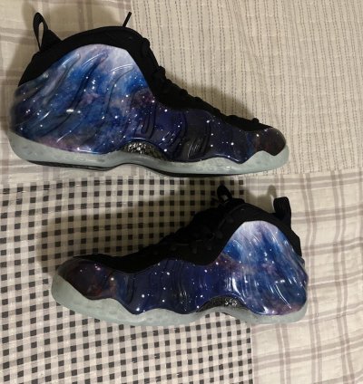 Air Foamposite One Galaxy 2025 ds In Hand
