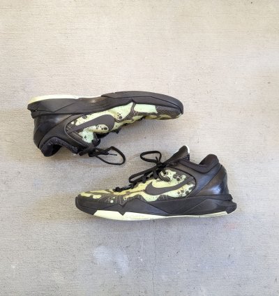 Nike Kobe Vii 7 Men 10 5 Poison Dart Frog 488371-300