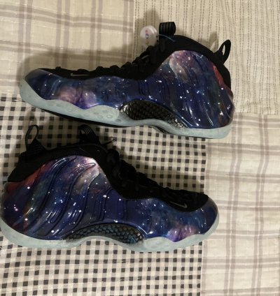 Air Foamposite One Galaxy 2025 ds In Hand