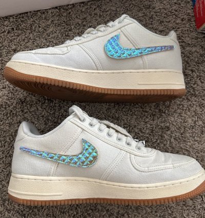 Travis Scott Air Force 1 Sail