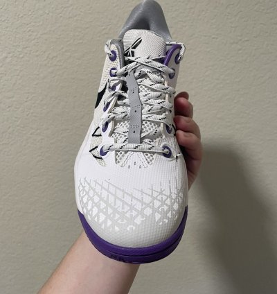 Nike Kobe White And Purple