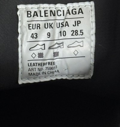 Balenciaga 3xl Black Suede Mesh