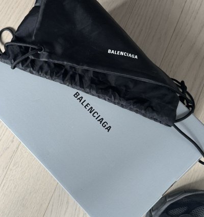 Balenciaga 3xl Black Suede Mesh