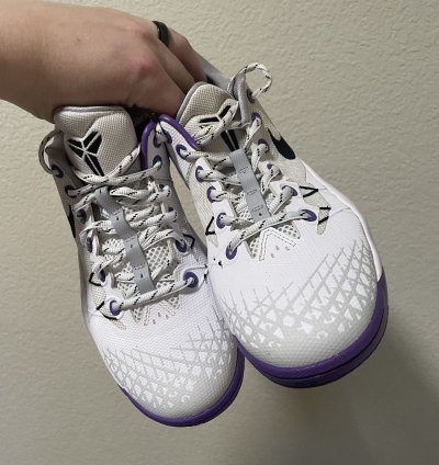 Nike Kobe White And Purple