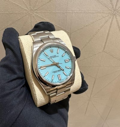 Rolex Oyster Perpetual 41 124300 Oyster Perpetual 41 - Turquoise Dial