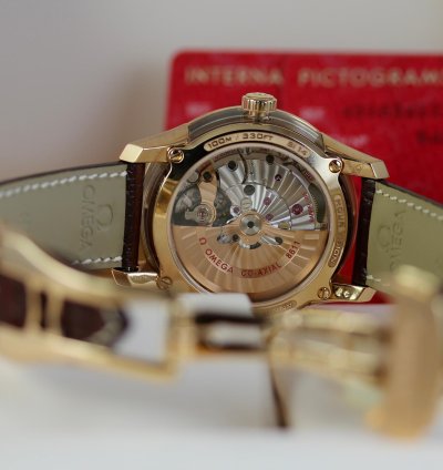 Omega De Ville Hour Vision Annual Calendar