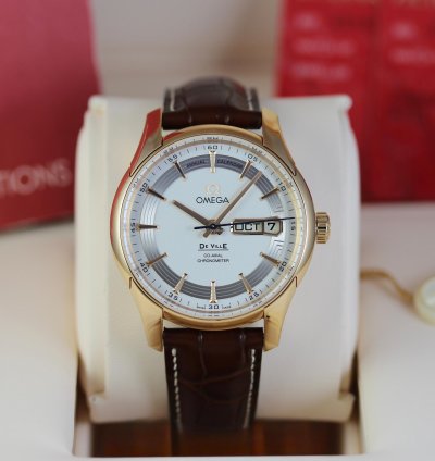 Omega De Ville Hour Vision Annual Calendar