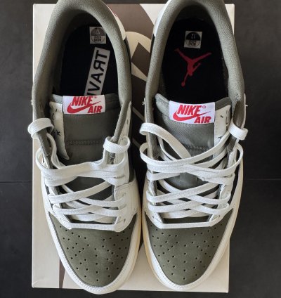 Travis Scott Air Jordan 1 Low Og Medium Olive