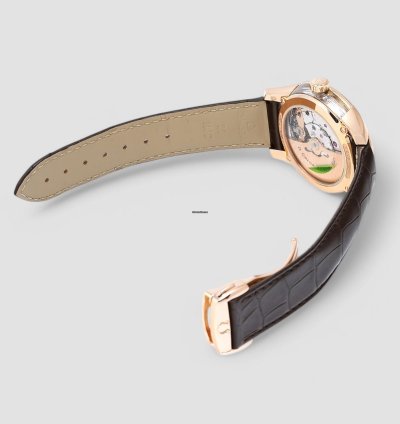 Omega De Ville Hour Vision Automatic Men 18kt Rose Gold Watch