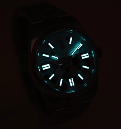 Rolex Oyster Perpetual 41 2024 124300 Celebration Turquoise Blue Steel 41 Mm
