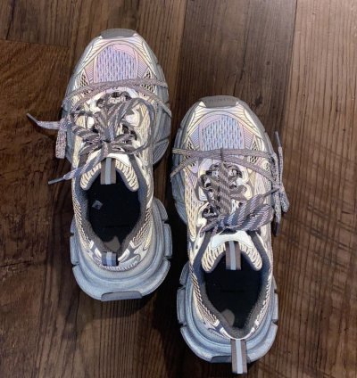 Balenciaga 3xl Sneakers Reflective Grey