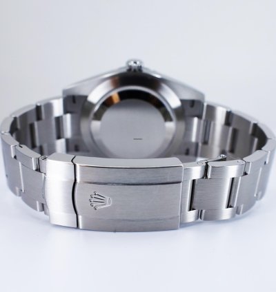 Rolex Oyster Perpetual 41 41mm Stainless Steel Turquoise Tiffany Dial 124300