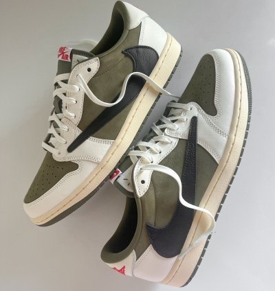Travis Scott Air Jordan 1 Low Sp Medium Olive