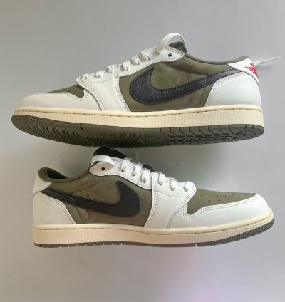 Travis Scott Air Jordan 1 Low Sp Medium Olive
