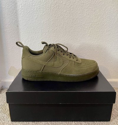 Air Force 1 07 Cnvs Medium Olive Medium Olive