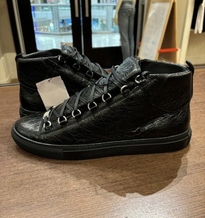 Balenciaga Arena High Black Leather