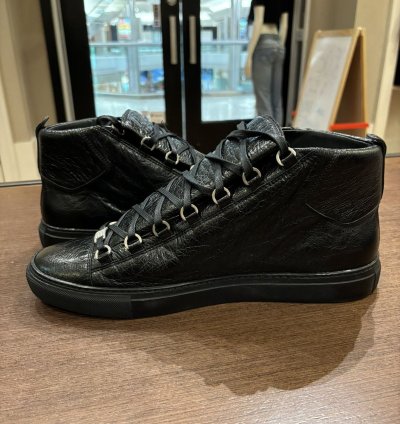 Balenciaga Arena High Black Leather