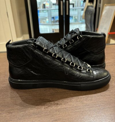 Balenciaga Arena High Black Leather