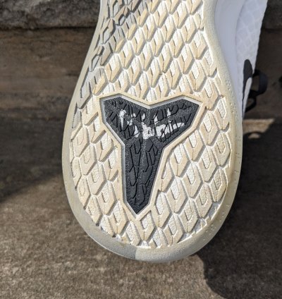 Nike Mamba Focus Men Size 8 5 White Black Shoes At1214-100