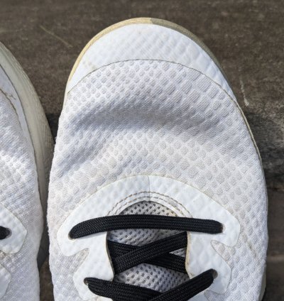 Nike Mamba Focus Men Size 8 5 White Black Shoes At1214-100