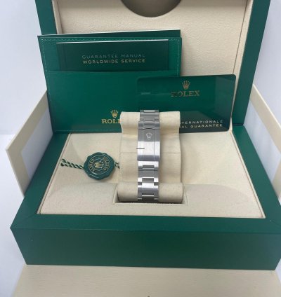 Rolex Oyster Perpetual 41 41mm Turquoise Dial ref 124300