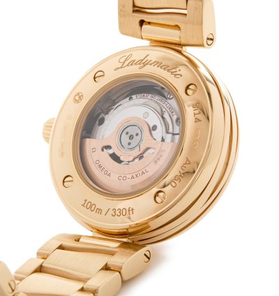 Omega De Ville Ladymatic 18k Yellow Gold 425 65 34 20 002 - Com003382
