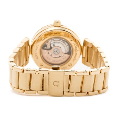 Omega De Ville Ladymatic 18k Yellow Gold 425 65 34 20 002 - Com003382