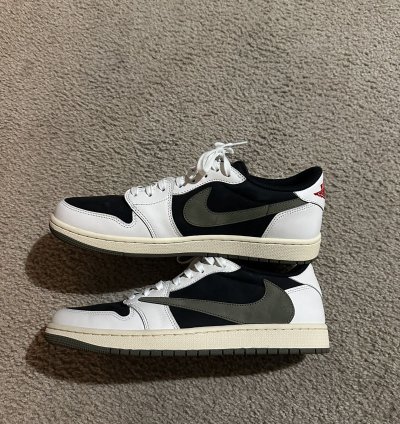 Travis Scott Air Jordan 1 Retro Low Og Olive