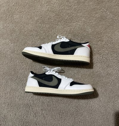 Travis Scott Air Jordan 1 Retro Low Og Olive
