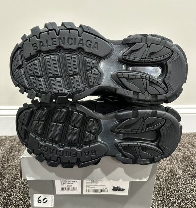 Balenciaga Black Track Sneakers