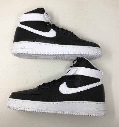 Air Force 1 07 High Black White