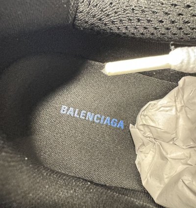 Balenciaga Blue Grey Runner Sneakers Size 46 Eu 12 Us