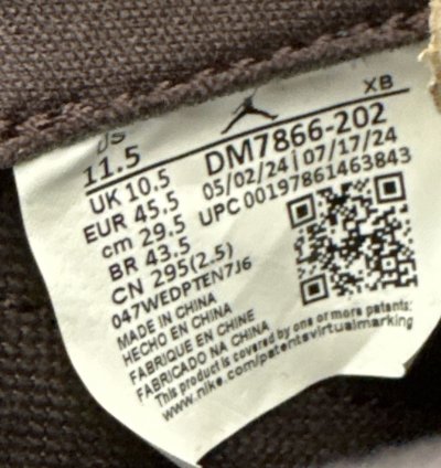 Travis Scott Air Jordan 1 Retro Og Sp Low Velvet Brown