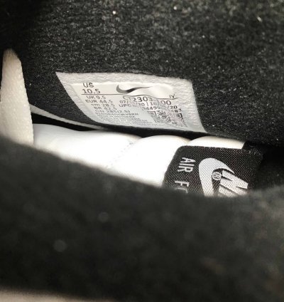 Air Force 1 07 High White Black