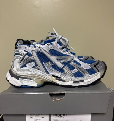 Balenciaga Blue Low Top Runner