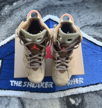 Travis Scott Air Jordan 6 British Khaki