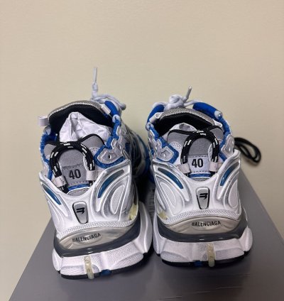 Balenciaga Blue Low Top Runner