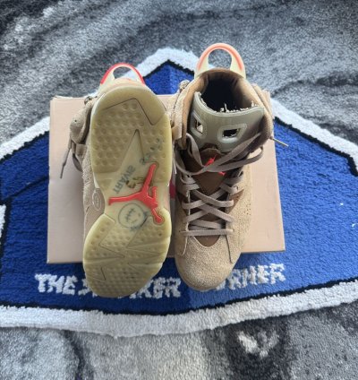 Travis Scott Air Jordan 6 British Khaki