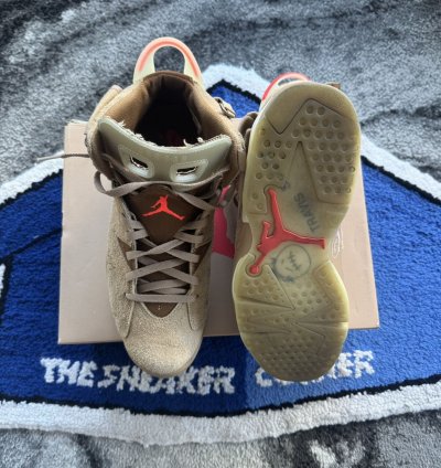 Travis Scott Air Jordan 6 British Khaki