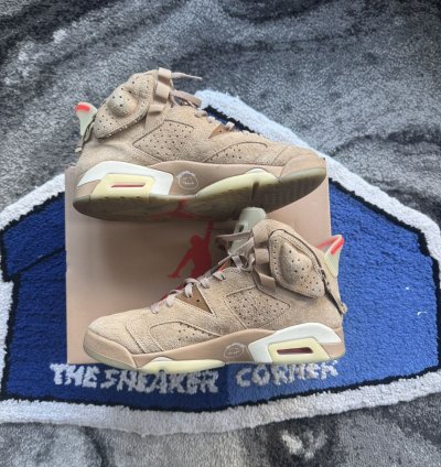 Travis Scott Air Jordan 6 British Khaki