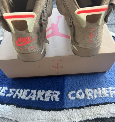 Travis Scott Air Jordan 6 British Khaki