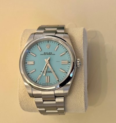 Rolex Oyster Perpetual 41 New Unworn And Full Set