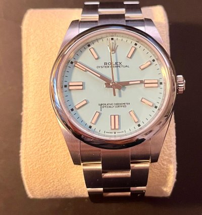 Rolex Oyster Perpetual 41 New Unworn And Full Set