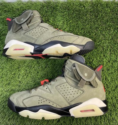Travis Scott Air Jordan 6 Retro Olive