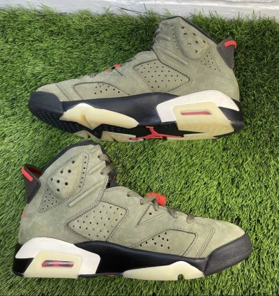 Travis Scott Air Jordan 6 Retro Olive