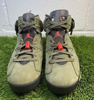 Travis Scott Air Jordan 6 Retro Olive