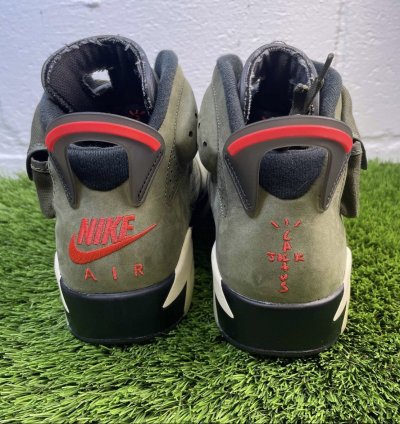 Travis Scott Air Jordan 6 Retro Olive