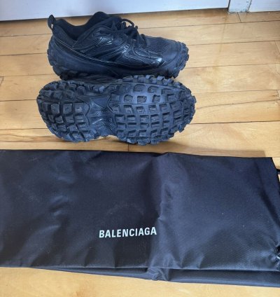 Balenciaga Bouncer Black Sneakers